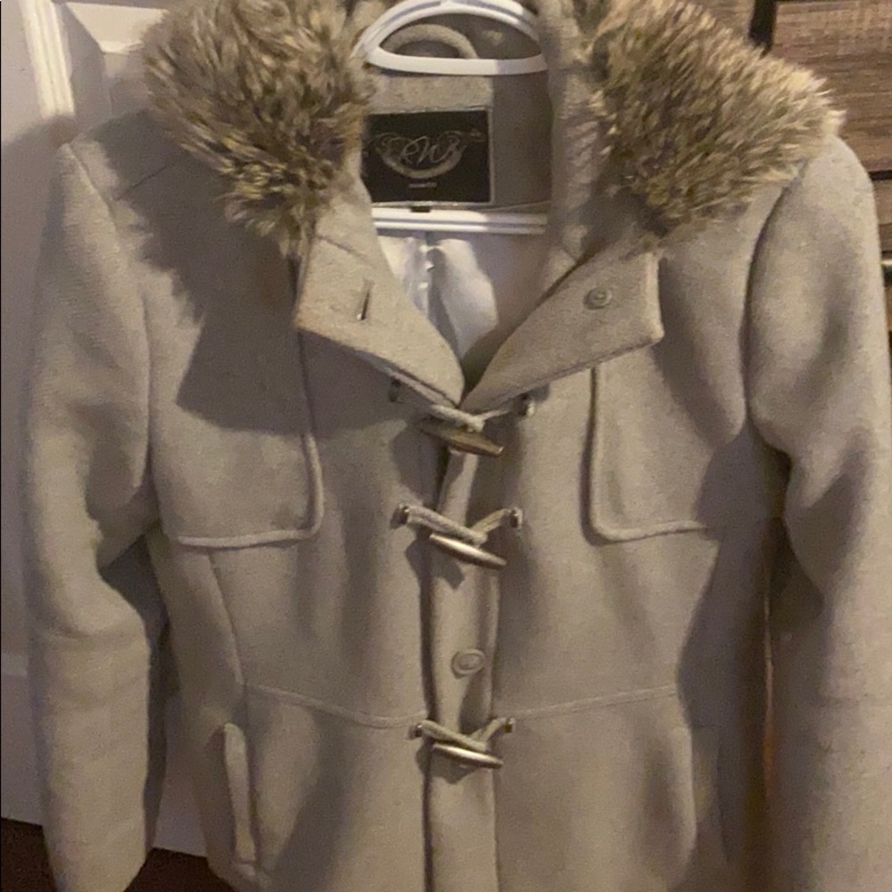 Grey RW & co peacoat